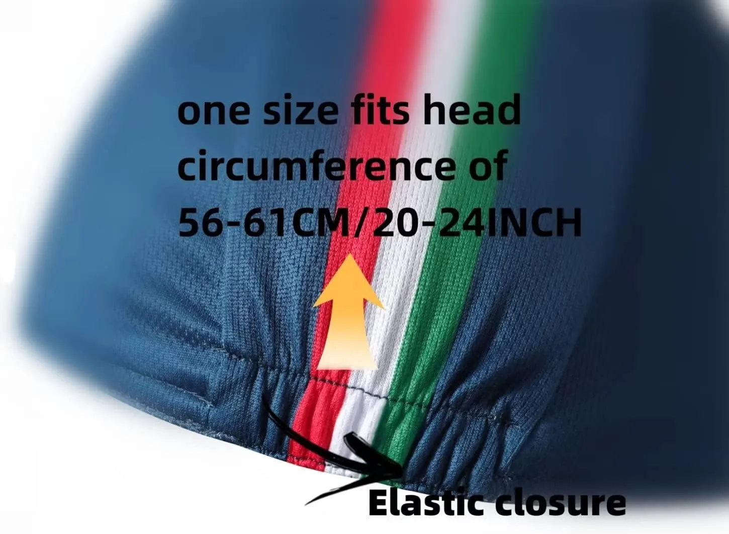 Black Cycling Cap - Cotton Cycling Hat-Under Helmet - Cycling Helmet Liner Breathable&Sweat Uptake One Size