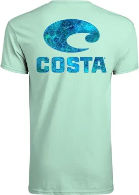 Costa Del Mar Men's Mossy Oak Coastal Short Sleeve Crewneck T-Shirt