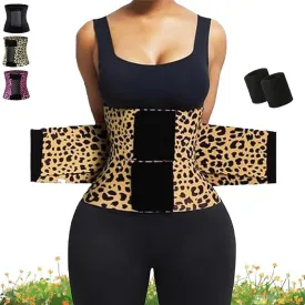 Floralshe Belt Waist Cincher Ab Belt Tummy Control Body Shaper with Triple Wrap Women, Floralshe Fajas Waist Trainer