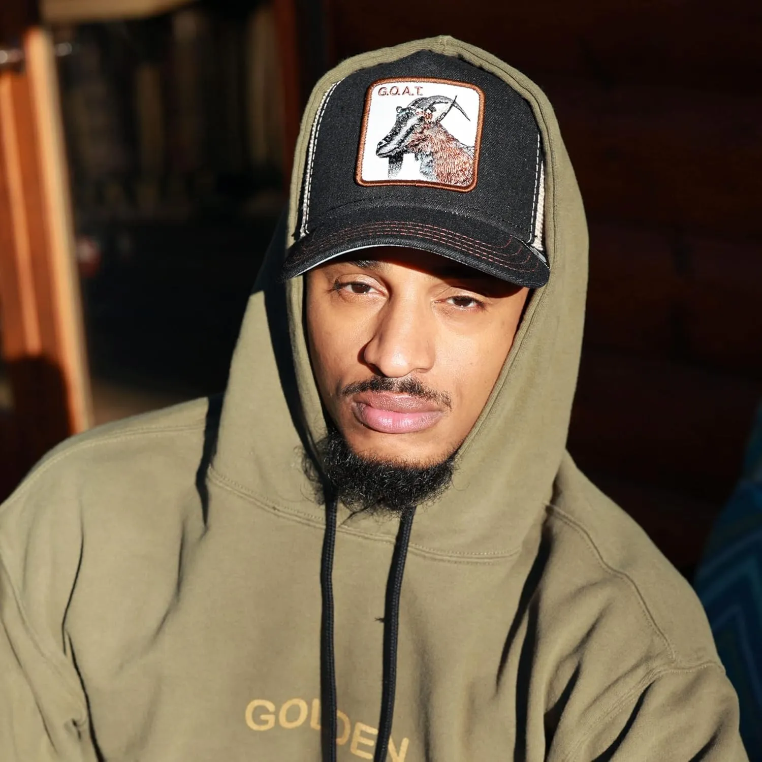 Goorin Bros. Men's One Size The Farm A-Frame Trucker Cap