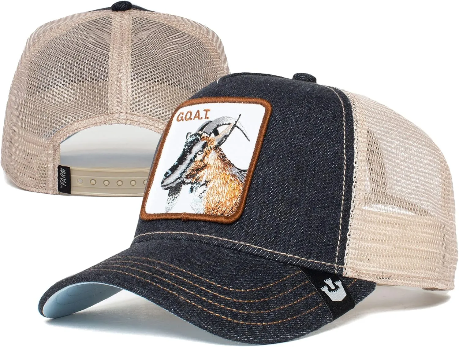 Goorin Bros. Men's One Size The Farm A-Frame Trucker Cap