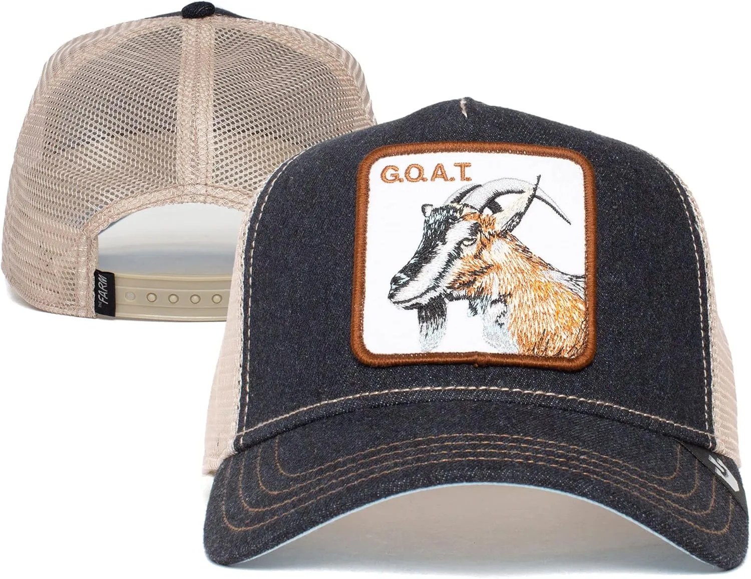 Goorin Bros. Men's One Size The Farm A-Frame Trucker Cap