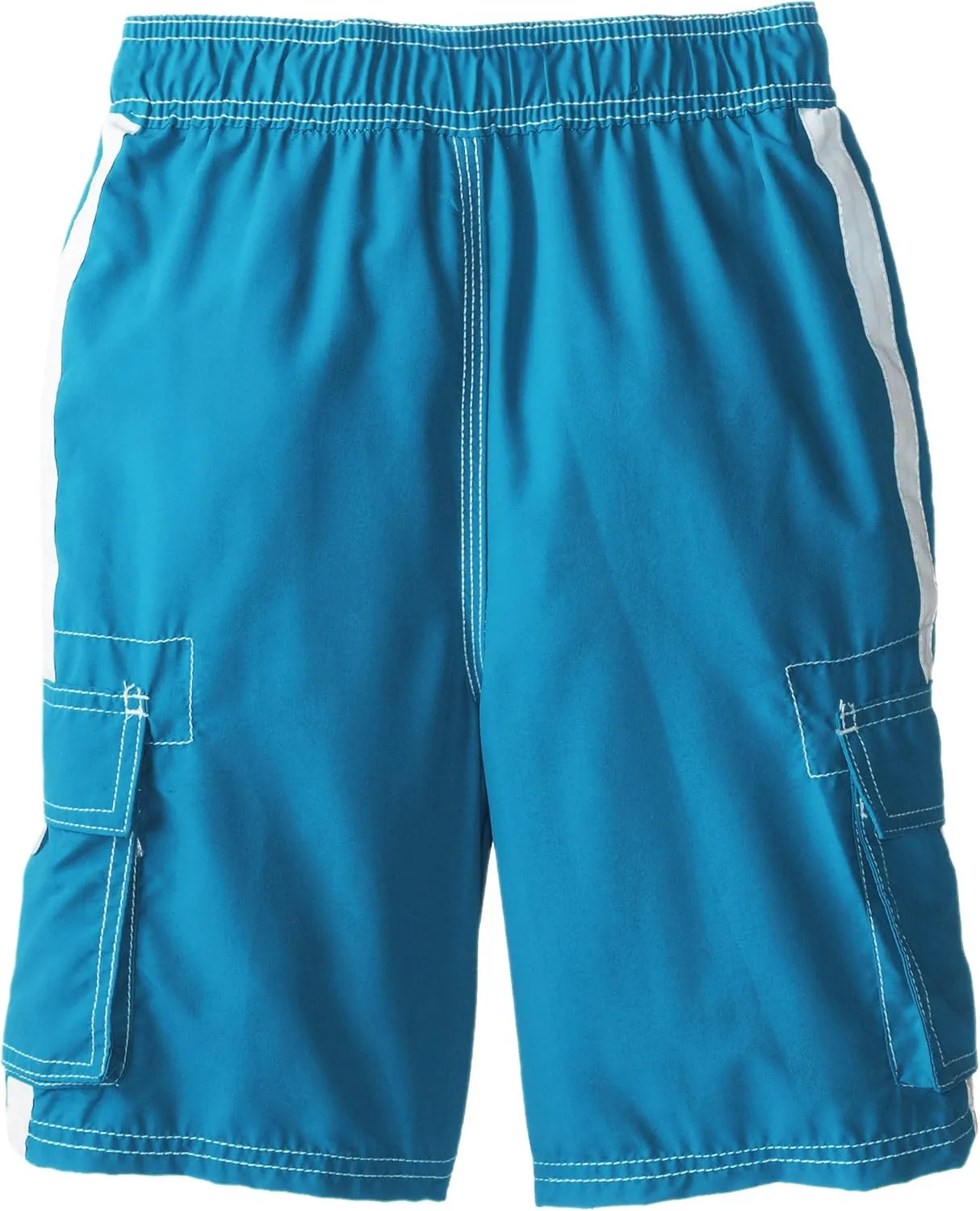 Kanu Surf Boys' Barracuda Quick Dry UPF 50  Beach Swim Trunk