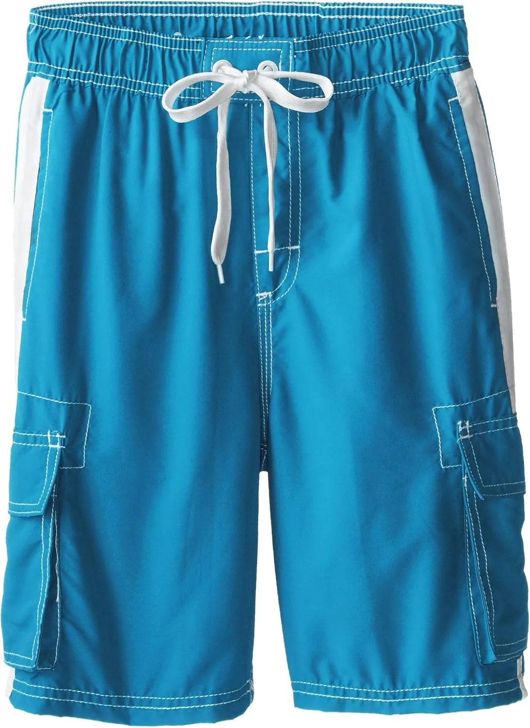 Kanu Surf Boys' Barracuda Quick Dry UPF 50  Beach Swim Trunk