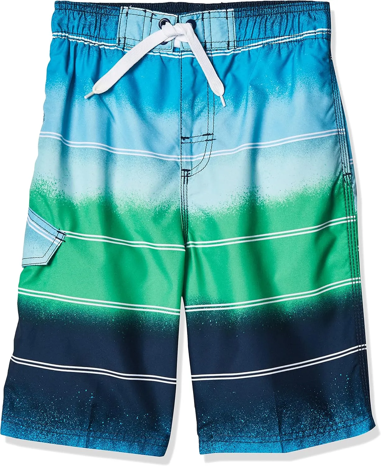 Kanu Surf Boys' Barracuda Quick Dry UPF 50  Beach Swim Trunk