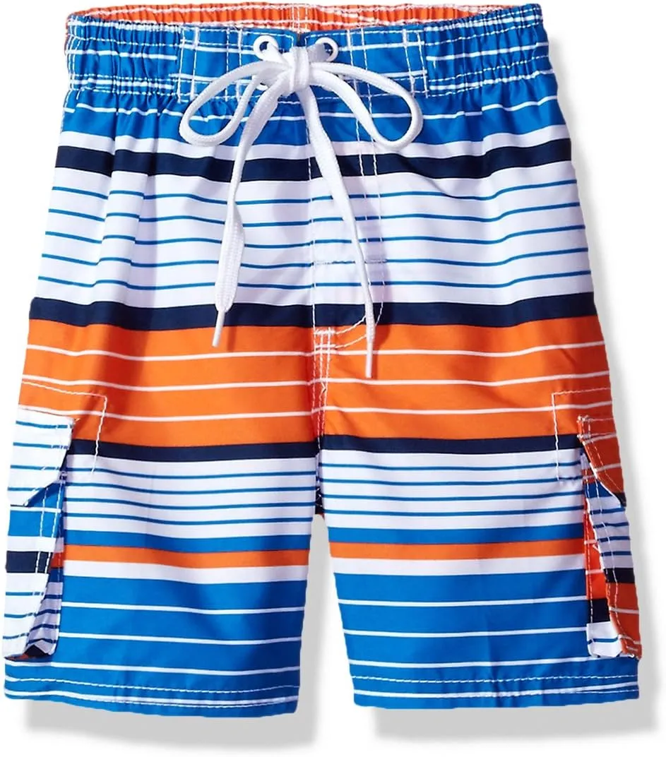 Kanu Surf Boys' Yolo Quick Dry UPF 50  Beach Swim Trunk