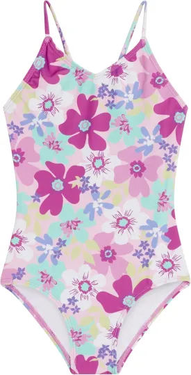 Kanu Surf Girls' Hurricane Beach Sport UPF 50 One Piece Swimsuit