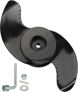 MKP-33 Trolling Motor Prop Fit for Minn Kota, MKP-33 Weedless Wedge 2 Prop Fits 4" Motor Diameters, 1865018 Replace 1378132 Prop Kit, Trolling Motor Replacement Parts