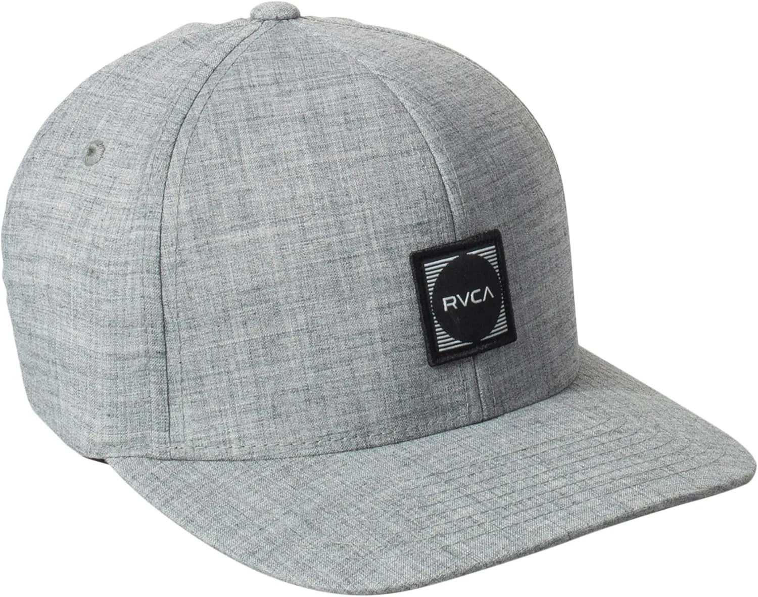 RVCA Men's Flexfit Curved Brim Fitted Hat