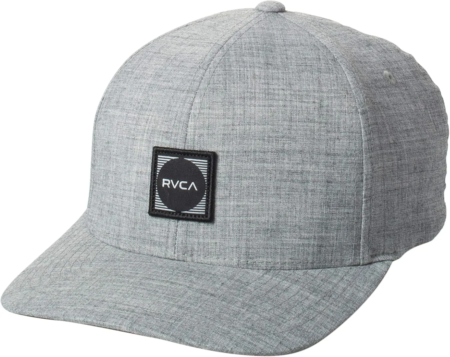 RVCA Men's Flexfit Curved Brim Fitted Hat