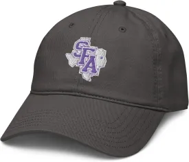 Stephen F. Austin Lumberjacks State White Adjustable Baseball Hat