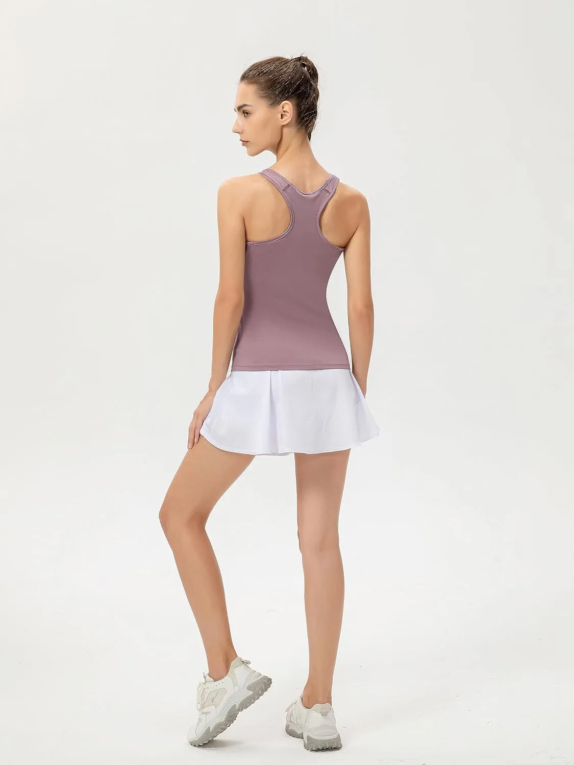 Women's Fitness Fast Dry Compression Running Sleeveless Athletic Tank Top 2/3 Packs